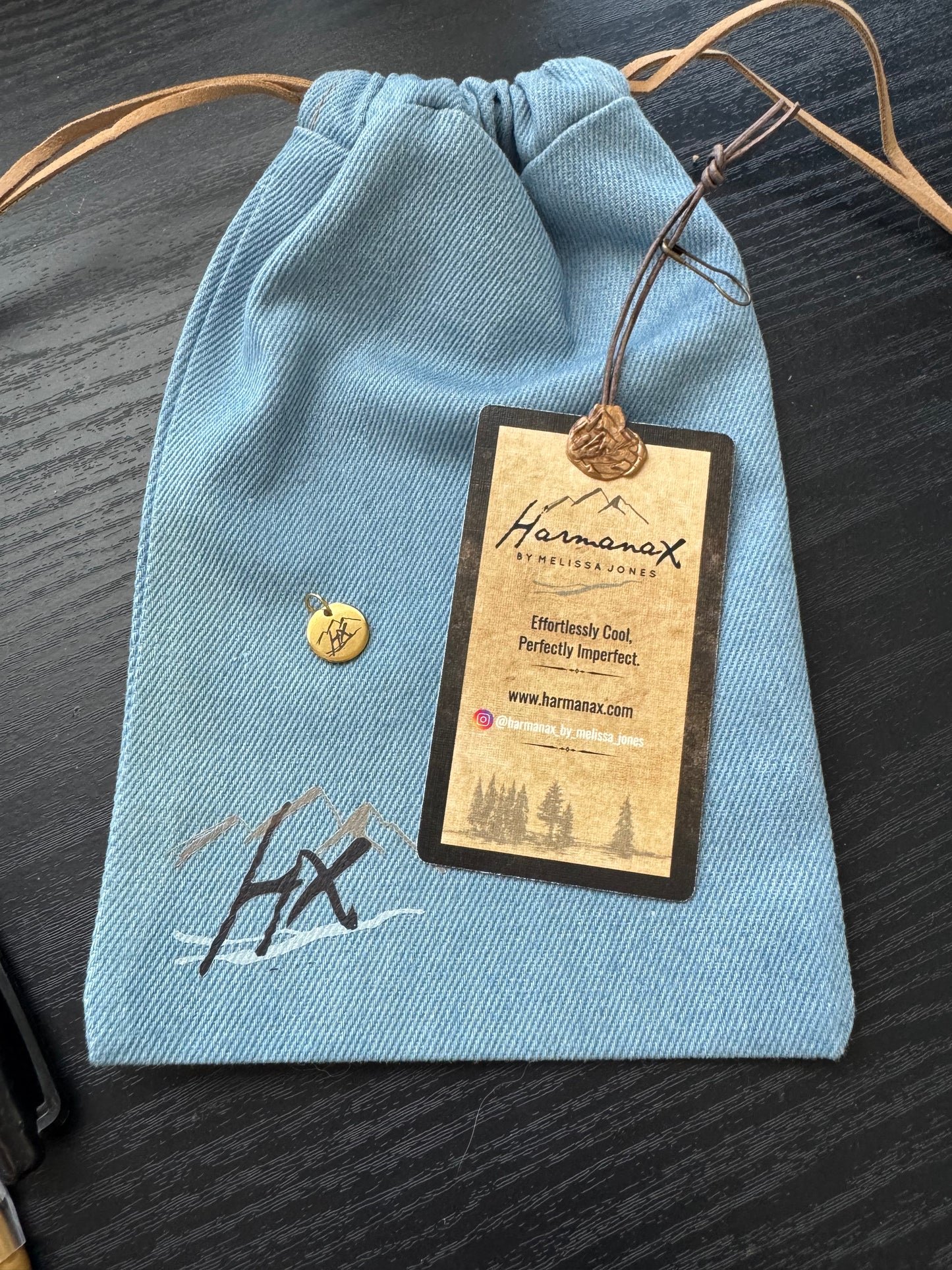 Capricorn mixed metal necklace. The Zodiac Collection