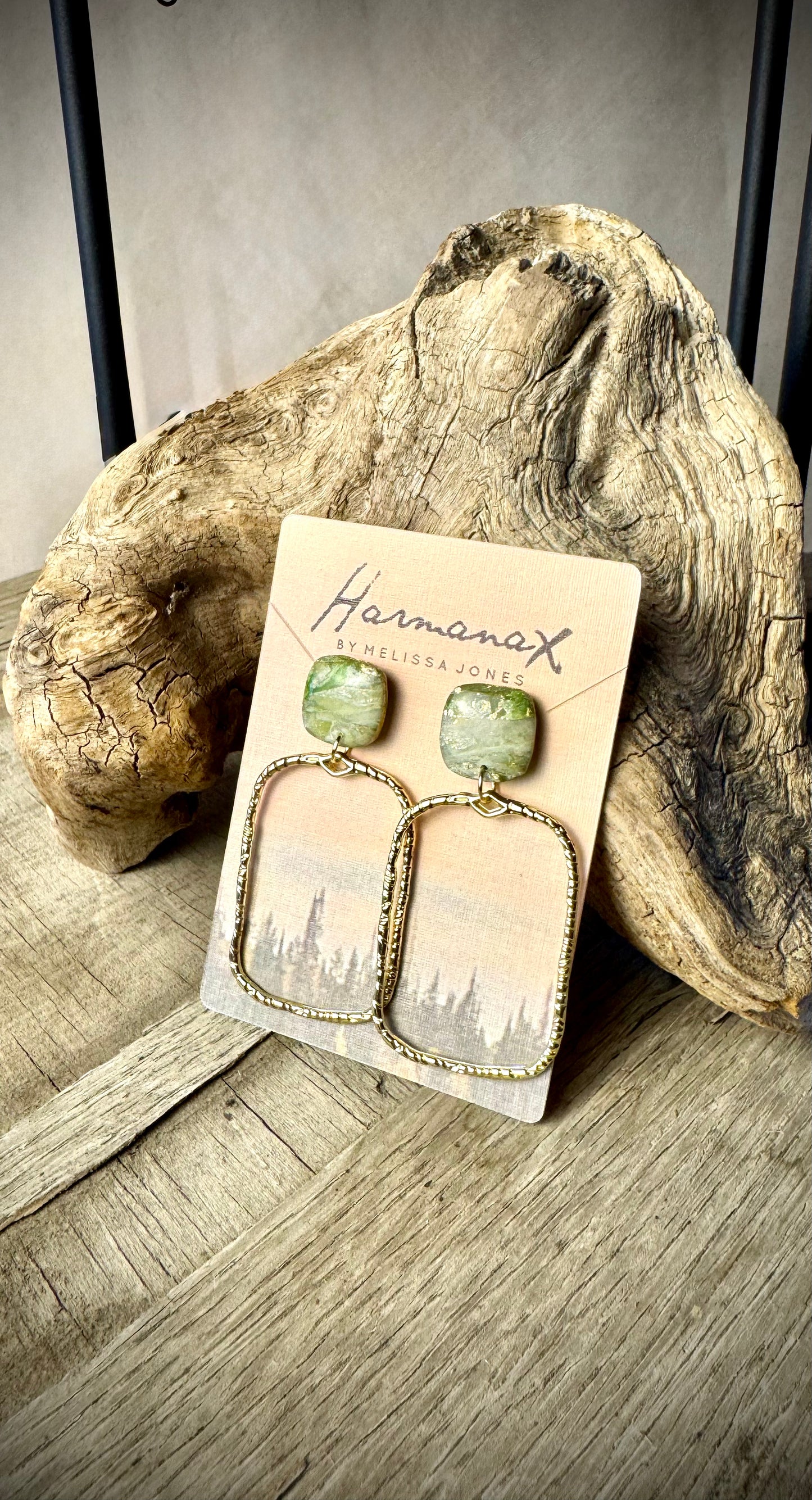 Woodland Luxe Statement Earrings