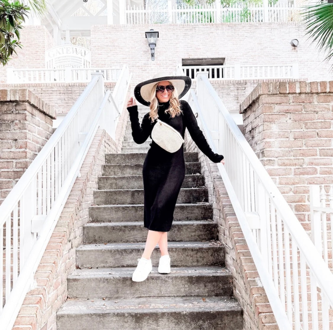 Rachel Raffia Bum Bag