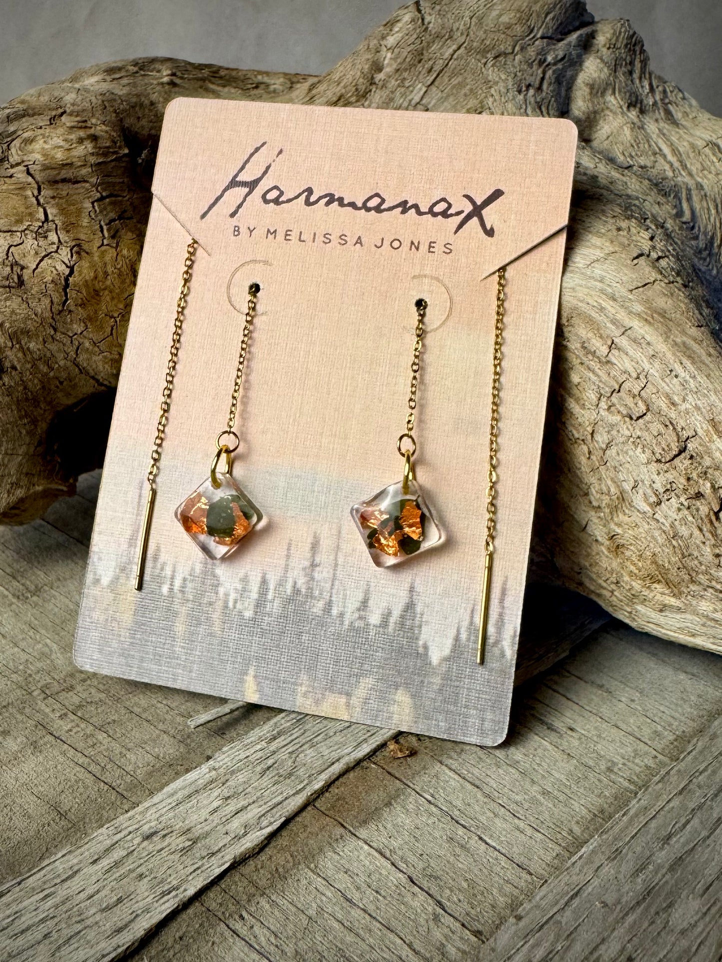 Blooming Threader Earrings