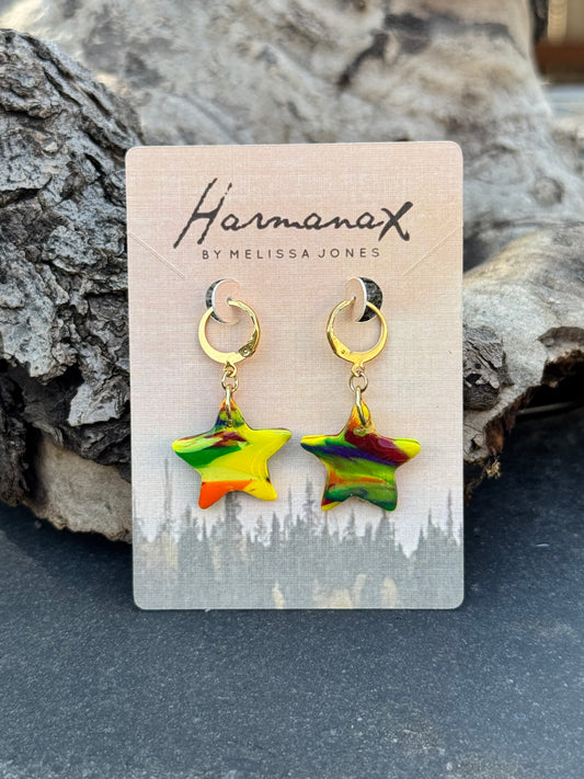 Cosmic Carnival Star Earrings