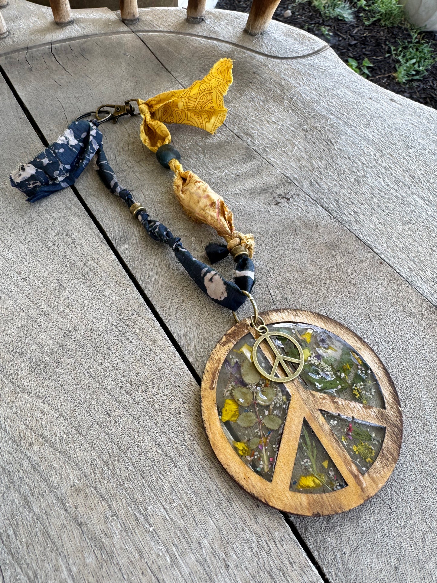 Peace Baby! Car charm