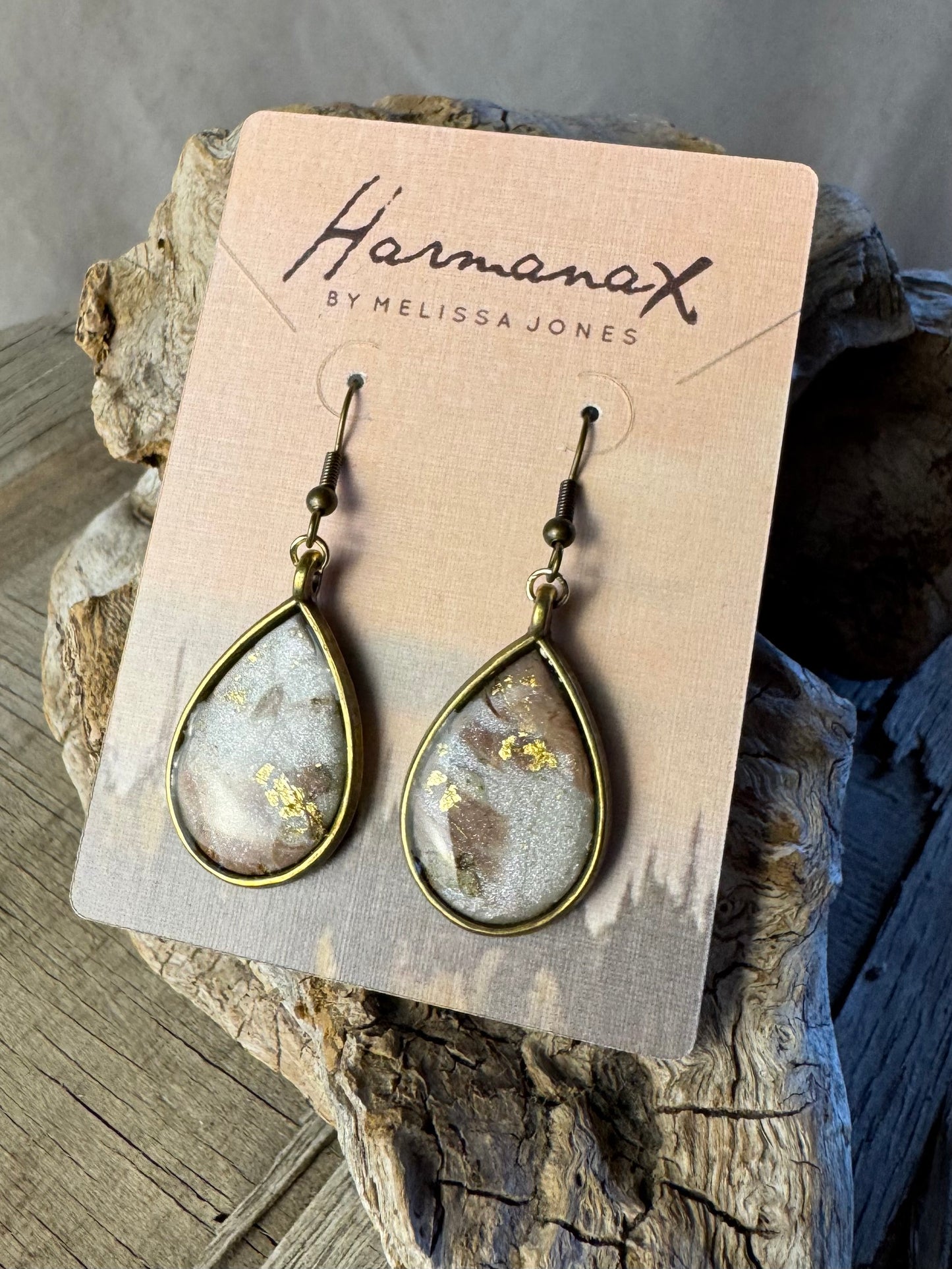 Auric Earth Drop Earrings