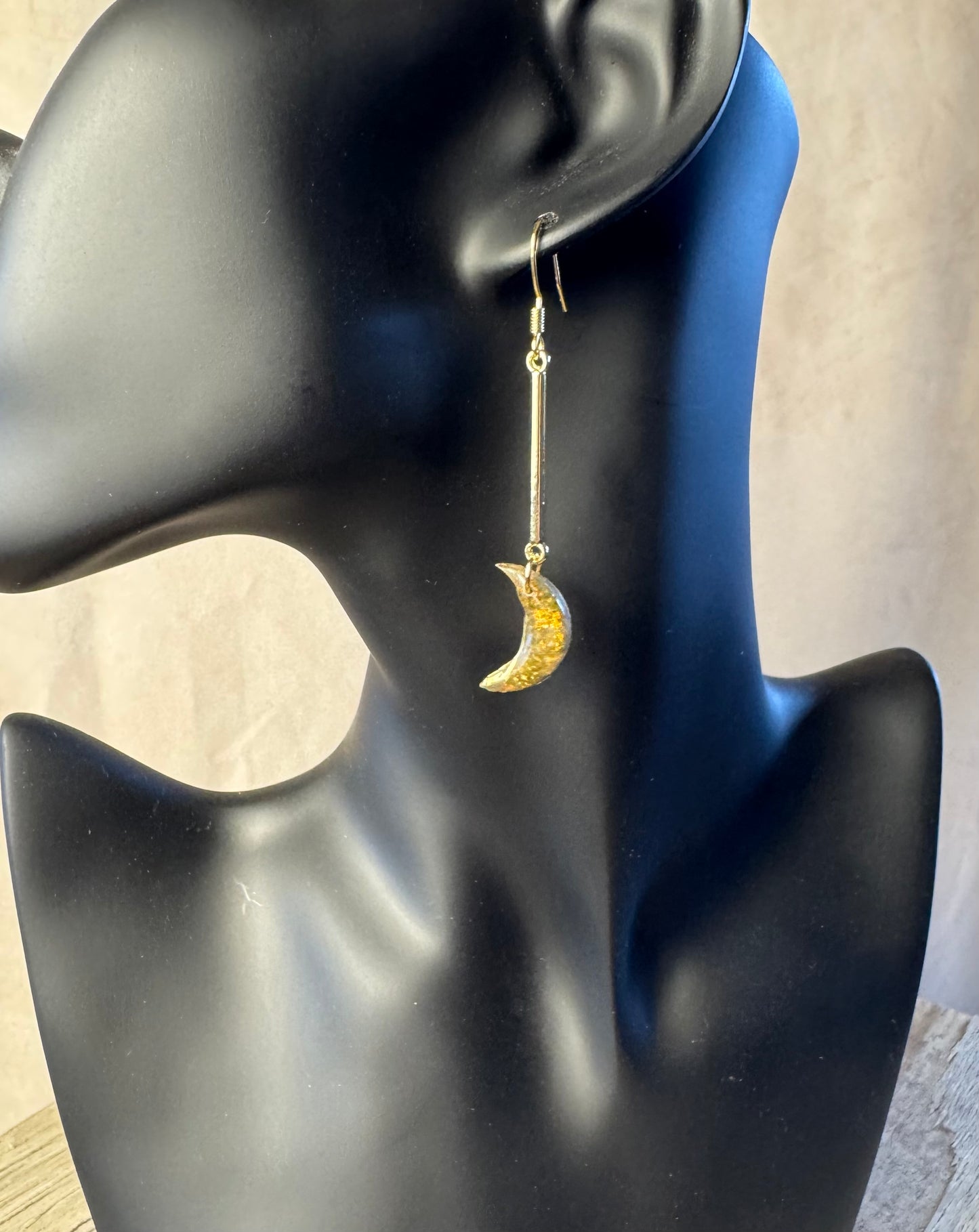 Moon Drop Earrings