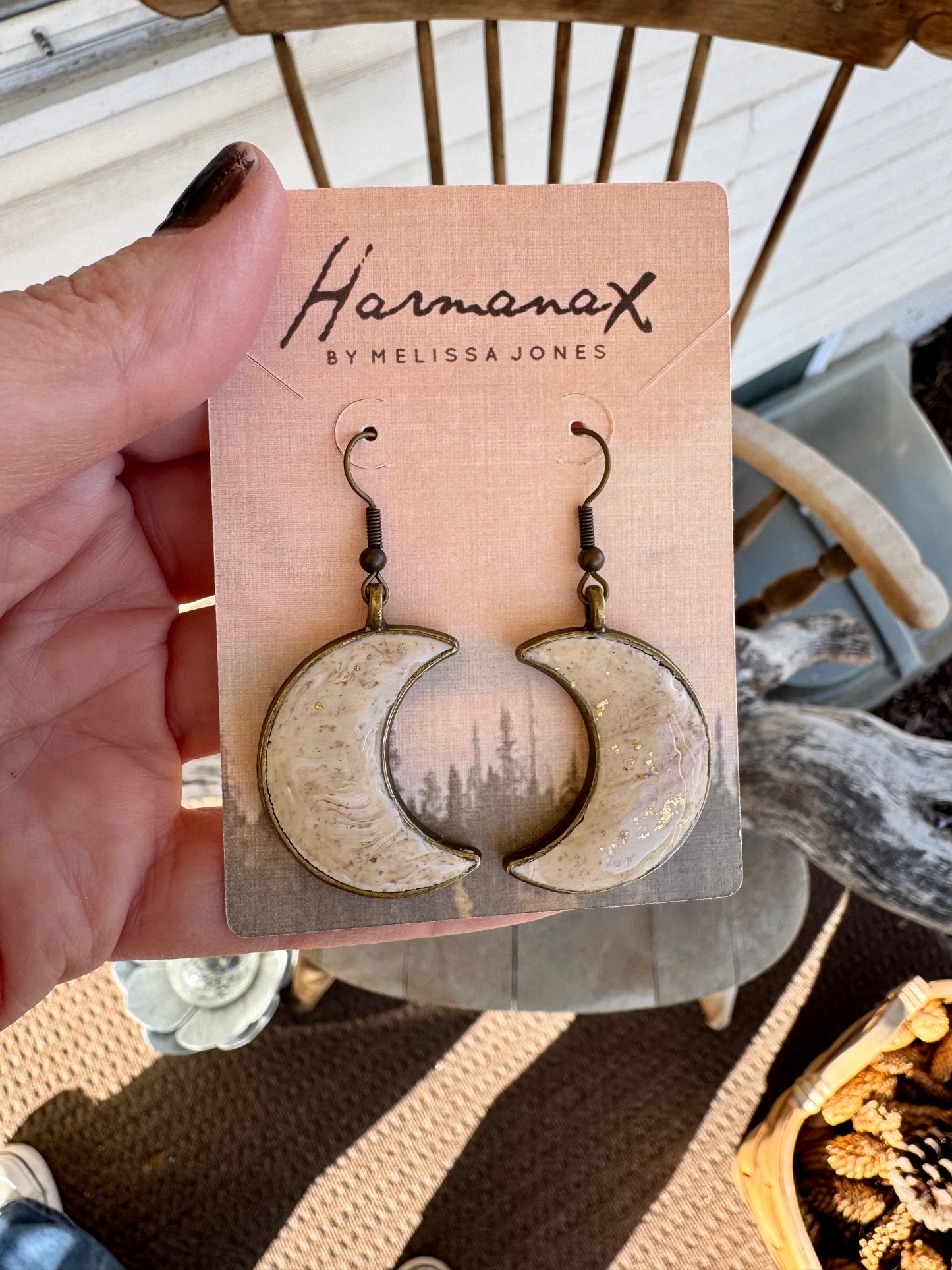 Cool Crescents Dangle Earrings